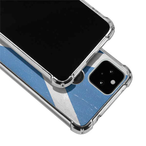 Scotland Flag Distressed Google Pixel 4a 5G Clear Case